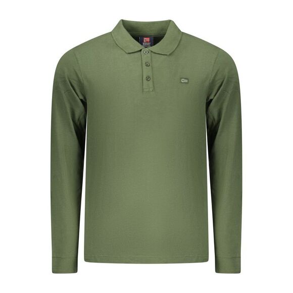 Norway 1963 Verde Cotton Men Men's Polo